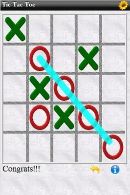 Tic Tac Toe android App screenshot 1